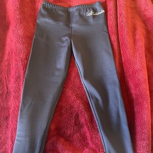 Navy Fleece Leggings